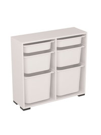 Hanah Home Armario Multiusos Carla - Blanco